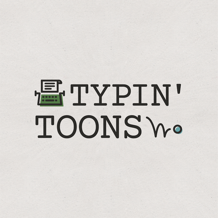 Typin' Toons logo